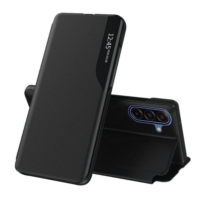 Husa de protectie Techsuit eFold Series compatibil cu Samsung Galaxy A17 5G / A17 4G / M17 / F17, Negru