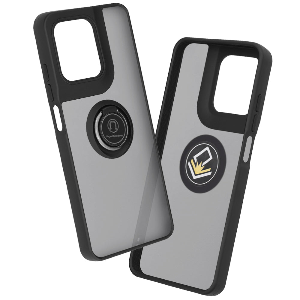Husa de protectie Techsuit Glinth compatibil cu Motorola Moto G15 / G15 Power / G17 / G17 Power, Negru