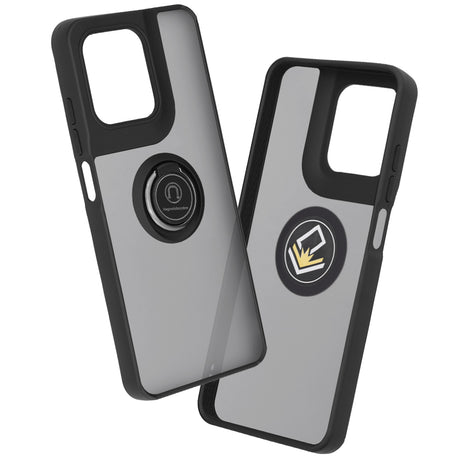 Husa de protectie Techsuit Glinth compatibil cu Motorola Moto G15 / G15 Power / G17 / G17 Power, Negru