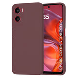 Husa de protectie Techsuit SoftFlex compatibil cu Motorola Moto G05 / E15, Plum Red
