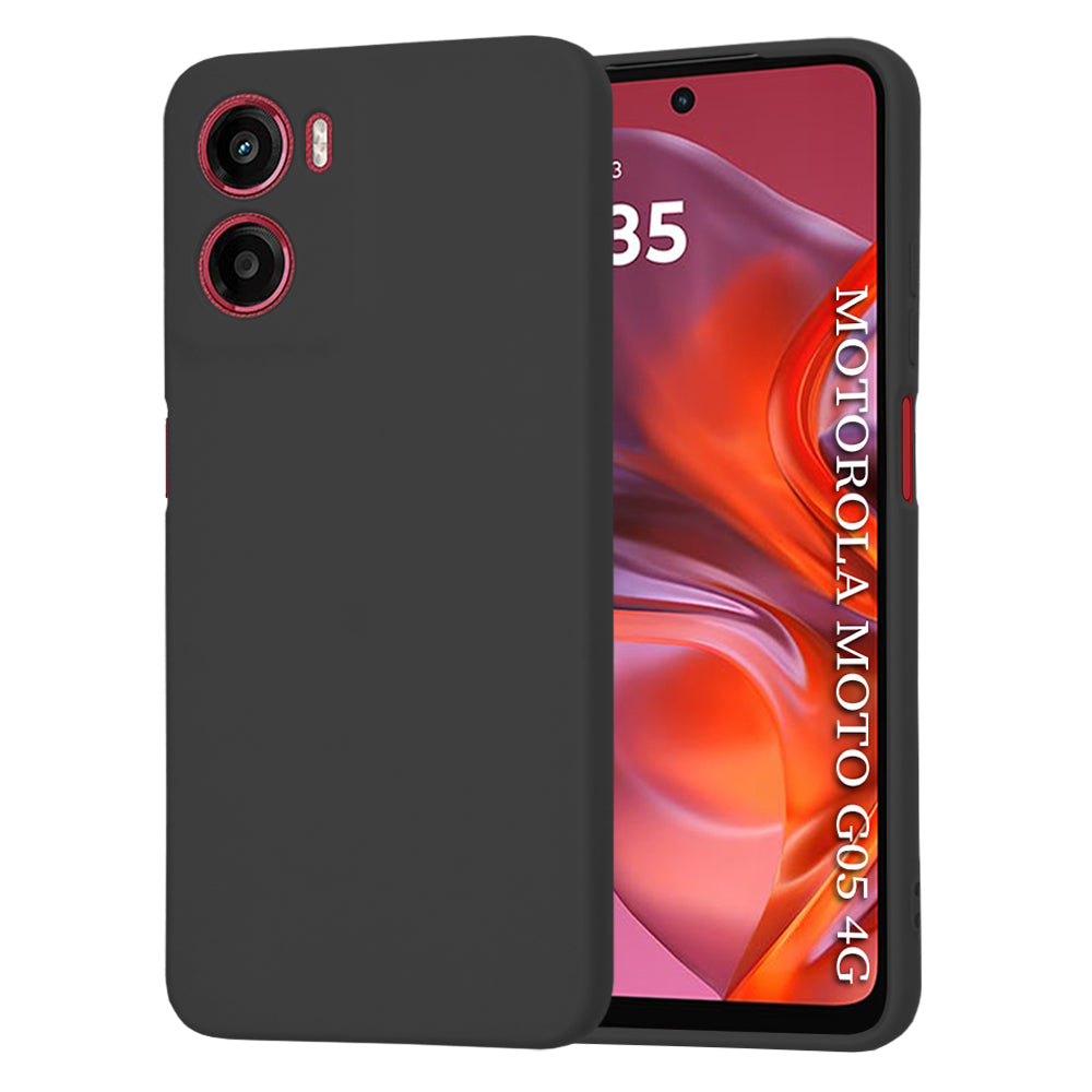 Husa de protectie Techsuit SoftFlex compatibil cu Motorola Moto G05 / E15, Negru