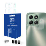 Folie de protectie 3mk Lens Protection (set de 4) compatibil cu Honor X6b, Transparent