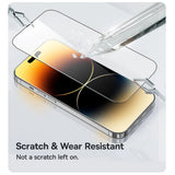 Folie de protectie ANANK 2.5D 5X Reinforced Full Glass compatibil cu iPhone 17, Negru