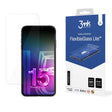 Folie de protectie 3mk FlexibleGlass Lite compatibil cu iPhone 15, Transparent