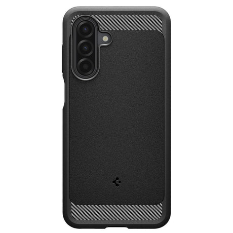 Husa de protectie Spigen Rugged Armor (ACS09844) compatibil cu Samsung Galaxy A17 4G / A17 5G, Negru