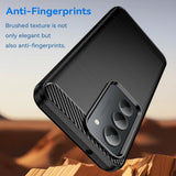 Husa de protectie Techsuit Carbon Silicone compatibil cu Xiaomi Redmi 15 4G / Redmi 15 5G, Negru