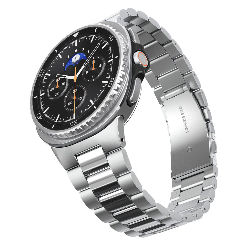 Accesoriu smartwatch Spigen Modern Fit (AMP10120) compatibil cu Samsung Galaxy Watch8 40mm/ Watch8 44mm/Watch8 Classic, Argintiu