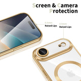 Husa de protectie Techsuit Luxury Crystal MagSafe compatibil cu iPhone 17 Air, Negru
