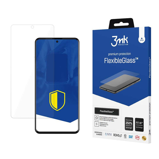 Folie de protectie 3mk FlexibleGlass compatibil cu Samsung Galaxy A52 4G / A52 5G / A52s 5G, Transparent