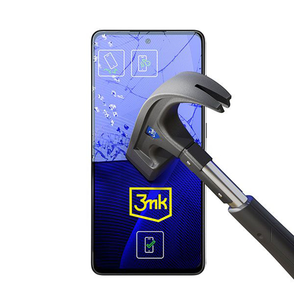 Folie de protectie 3mk FlexibleGlass compatibil cu Samsung Galaxy A52 4G / A52 5G / A52s 5G, Transparent