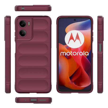 Husa de protectie Techsuit Magic Shield compatibil cu Motorola Moto G05 / E15, Mov