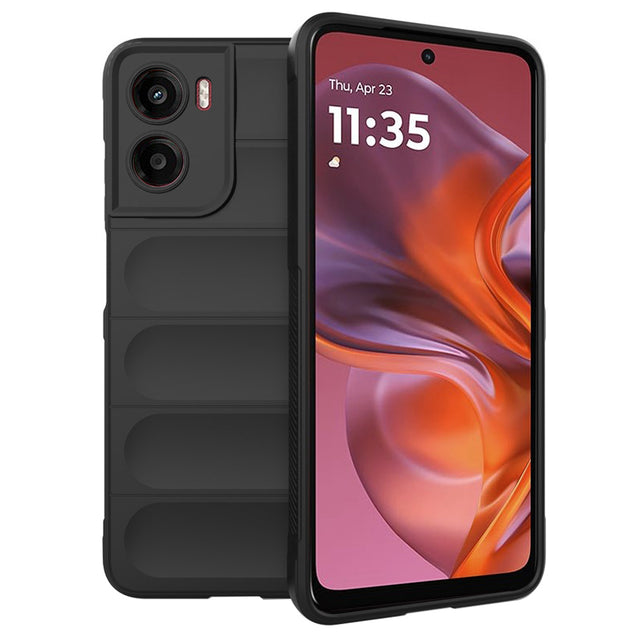 Husa de protectie Techsuit Magic Shield compatibil cu Motorola Moto G05 / E15, Negru