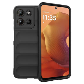 Husa de protectie Techsuit Magic Shield compatibil cu Motorola Moto G15 / G15 Power / G17 / G17 Power, Negru