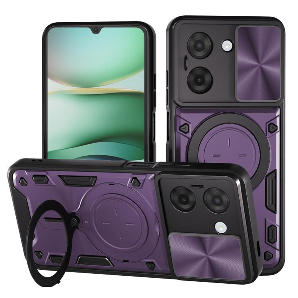 Husa de protectie Techsuit CamGuard Pro compatibil cu Xiaomi Redmi A5 4G (Standard), Mov