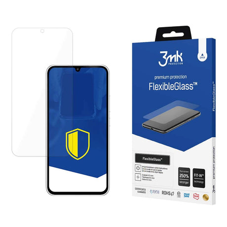 Folie de protectie 3mk FlexibleGlass compatibil cu Samsung Galaxy A35 5G / A55 5G, Transparent