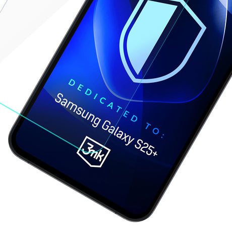 Folie de protectie 3mk FlexibleGlass compatibil cu Samsung Galaxy S25 Plus, Transparent