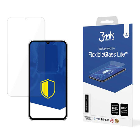 Folie de protectie 3mk FlexibleGlass Lite compatibil cu Samsung Galaxy A35 5G / A55 5G, Transparent