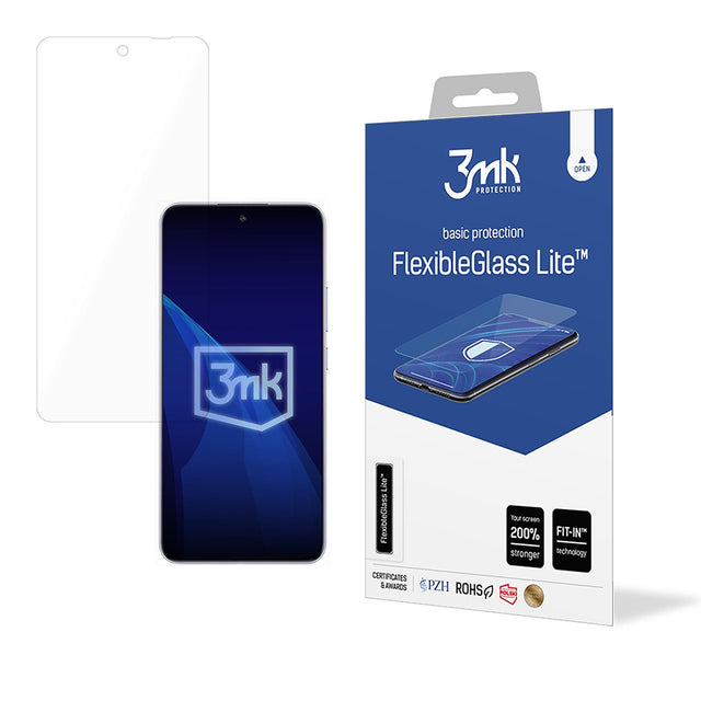 Folie de protectie 3mk FlexibleGlass Lite compatibil cu Oppo A5 Pro 4G / A5 Pro 5G, Transparent