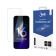 Folie de protectie 3mk FlexibleGlass Lite compatibil cu iPhone 16 Pro Max, Transparent