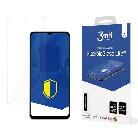 Folie de protectie 3mk FlexibleGlass Lite compatibil cu Samsung Galaxy A05s, Transparent