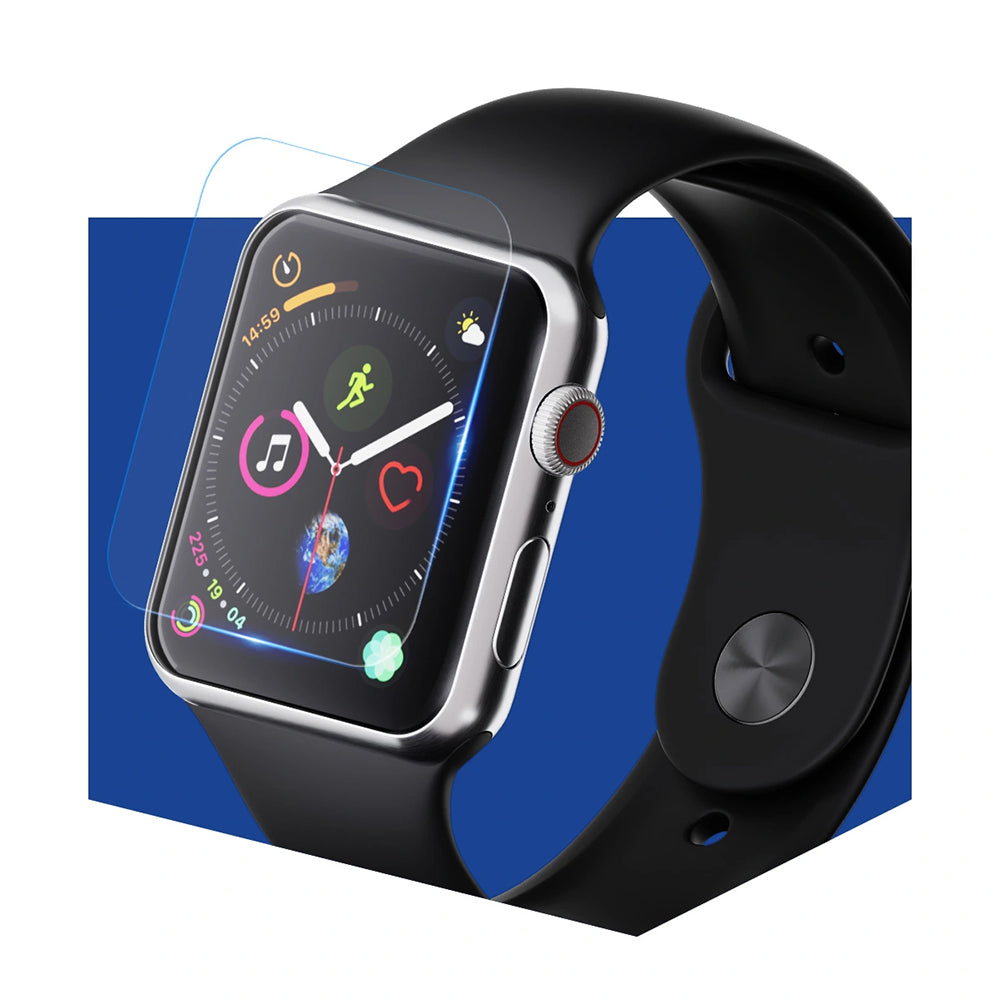Folie de protectie smartwatch 3mk Watch Protection ARC (set de 3) compatibil cu Apple Watch SE 40mm / Watch SE 3 40mm, Transparent