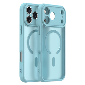 Husa de protectie Techsuit HaloFrost II MagSafe compatibil cu iPhone 17 Pro Max, Verde Menta