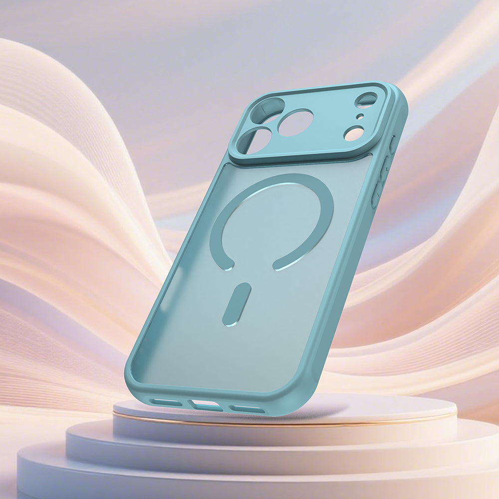 Husa de protectie Techsuit HaloFrost II MagSafe compatibil cu iPhone 17 Pro Max, Verde Menta