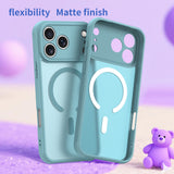 Husa de protectie Techsuit HaloFrost II MagSafe compatibil cu iPhone 17 Pro Max, Verde Menta