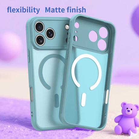 Husa de protectie Techsuit HaloFrost II MagSafe compatibil cu iPhone 17 Pro Max, Verde Menta