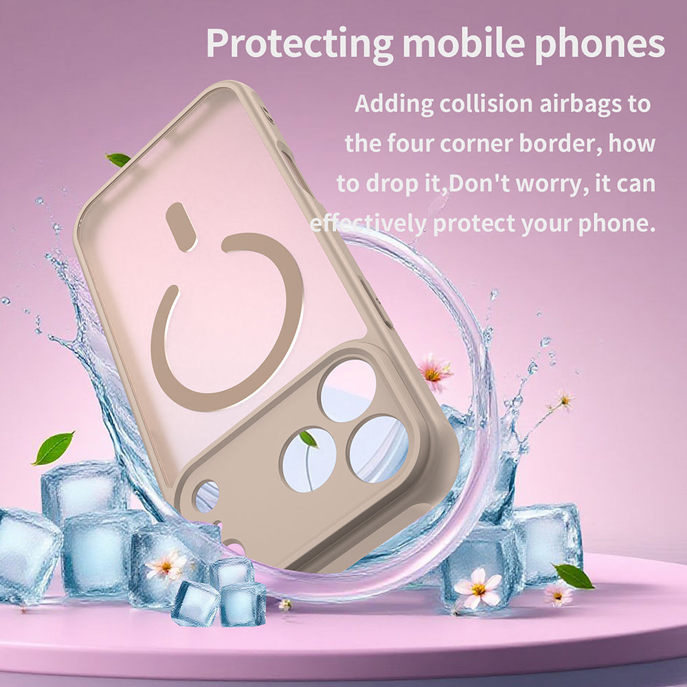 Husa de protectie Techsuit HaloFrost II MagSafe compatibil cu iPhone 17 Pro Max, Auriu