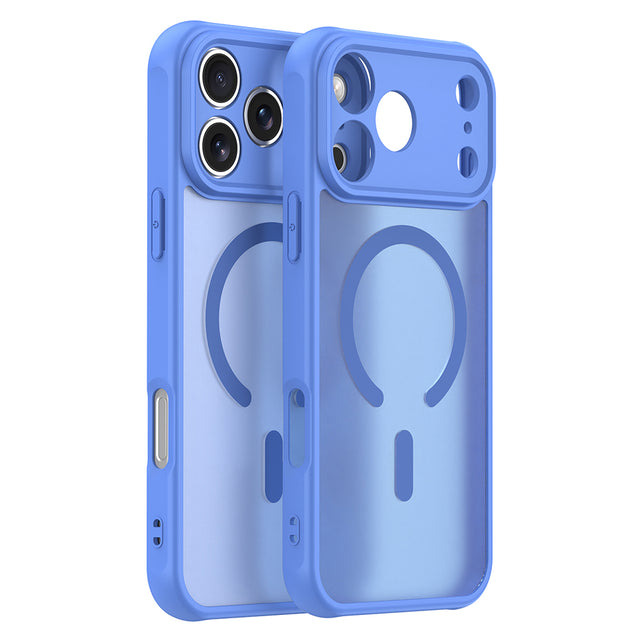 Husa de protectie Techsuit HaloFrost II MagSafe compatibil cu iPhone 17 Pro Max, Albastru Cer