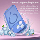 Husa de protectie Techsuit HaloFrost II MagSafe compatibil cu iPhone 17 Pro Max, Albastru Cer