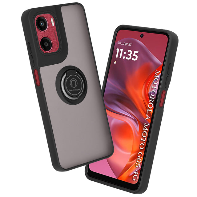 Husa de protectie Techsuit Glinth compatibil cu Motorola Moto G05 / E15, Negru