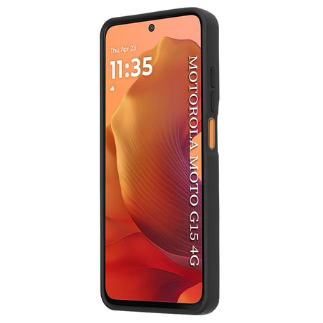 Husa de protectie Techsuit Glinth compatibil cu Motorola Moto G15 / G15 Power / G17 / G17 Power, Negru
