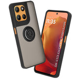 Husa de protectie Techsuit Glinth compatibil cu Motorola Moto G15 / G15 Power / G17 / G17 Power, Negru