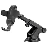Suport Borofone Amazing Bay (BH39), with Suction Cup, for Dashboard/Windshield, 4.5-6.5" Phone, Negru