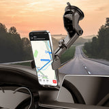 Suport Borofone Amazing Bay (BH39), with Suction Cup, for Dashboard/Windshield, 4.5-6.5" Phone, Negru