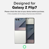 Folie de protectie Ringke Hinge Dual Easy Pro Film (set de 2) compatibil cu Samsung Galaxy Z Flip7, Transparent