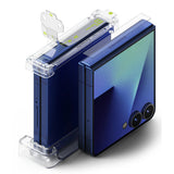Folie de protectie Ringke Hinge Dual Easy Pro Film (set de 2) compatibil cu Samsung Galaxy Z Flip7, Transparent