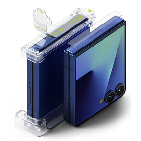 Folie de protectie Ringke Hinge Dual Easy Pro Film (set de 2) compatibil cu Samsung Galaxy Z Flip7, Transparent