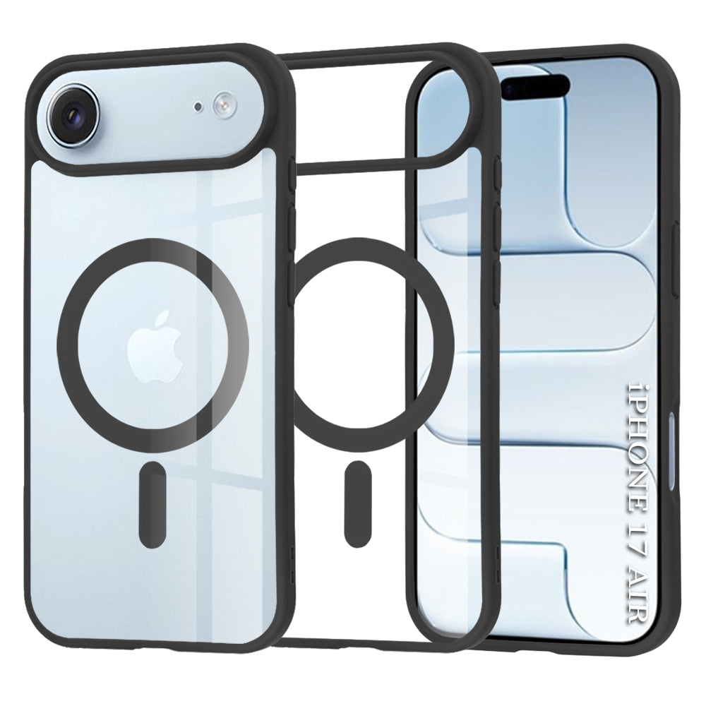 Husa de protectie Techsuit MagSafe Pro compatibil cu iPhone 17 Air, Negru
