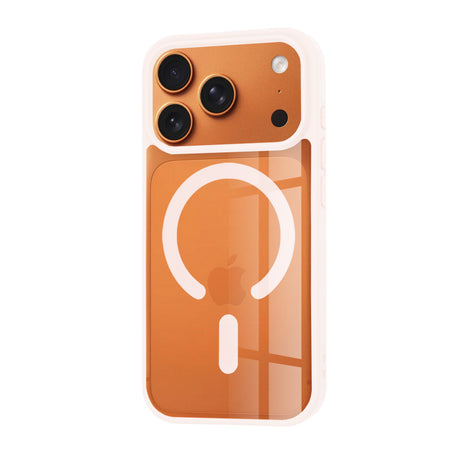 Husa de protectie Techsuit MagSafe Pro compatibil cu iPhone 17 Pro Max, Nude Pink