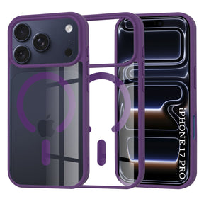 Husa de protectie Techsuit MagSafe Pro compatibil cu iPhone 17 Pro, Mov