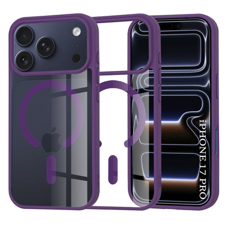 Husa de protectie Techsuit MagSafe Pro compatibil cu iPhone 17 Pro, Mov