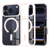 Husa de protectie Techsuit MagSafe Pro compatibil cu iPhone 17 Pro, Nude Pink