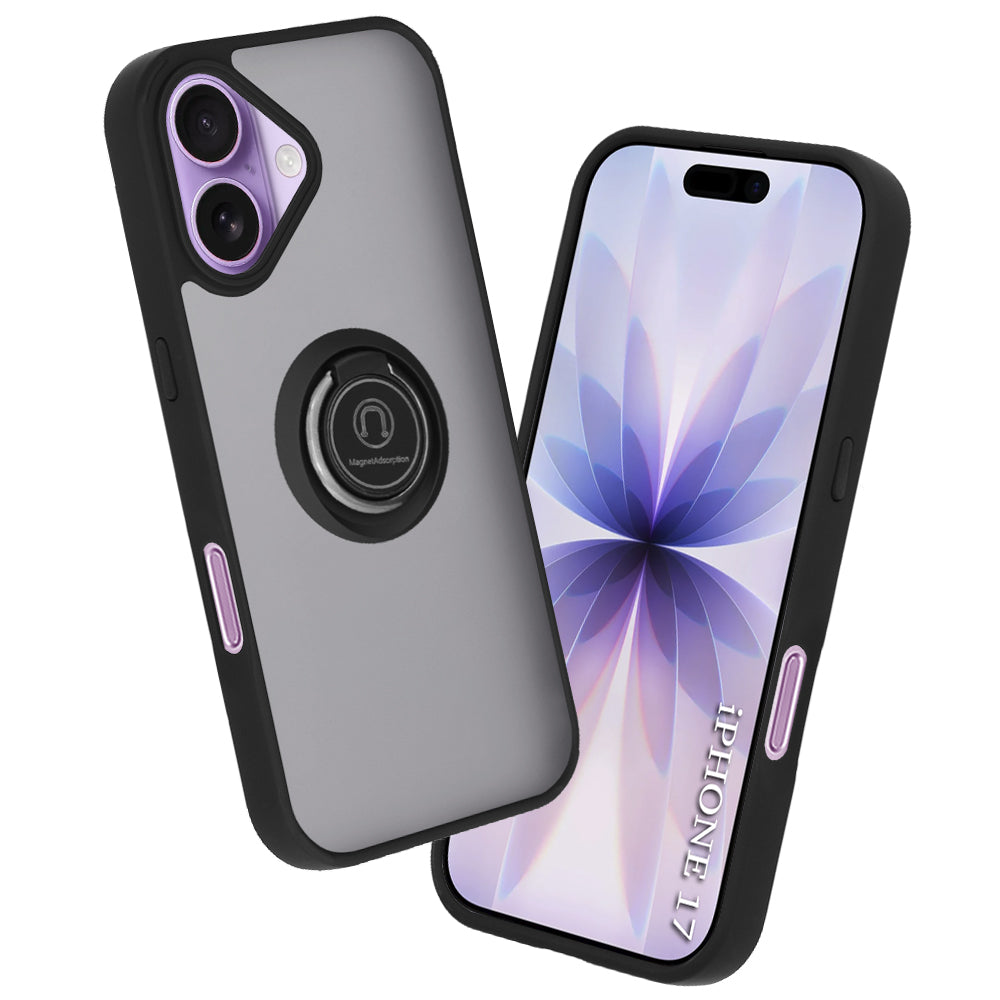 Husa de protectie Techsuit Glinth compatibil cu iPhone 17, Negru