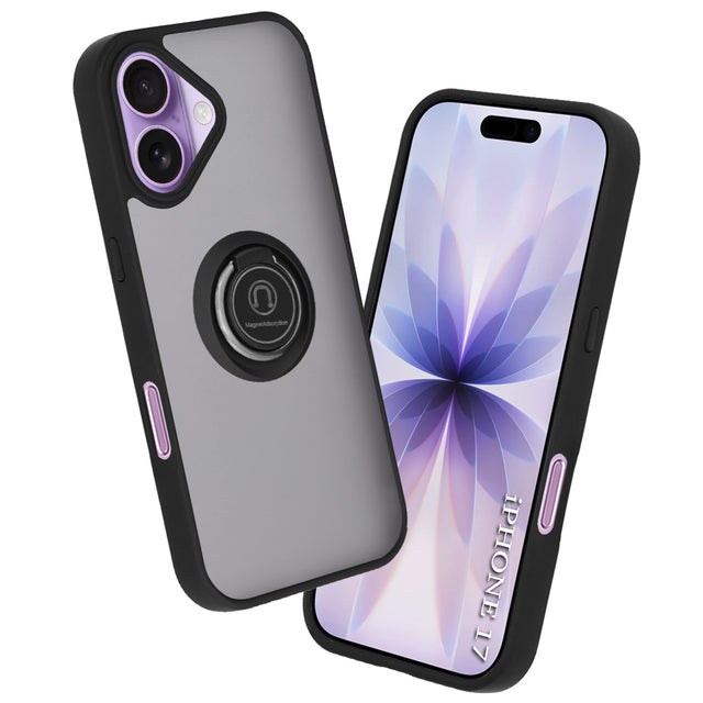 Husa de protectie Techsuit Glinth compatibil cu iPhone 17, Negru