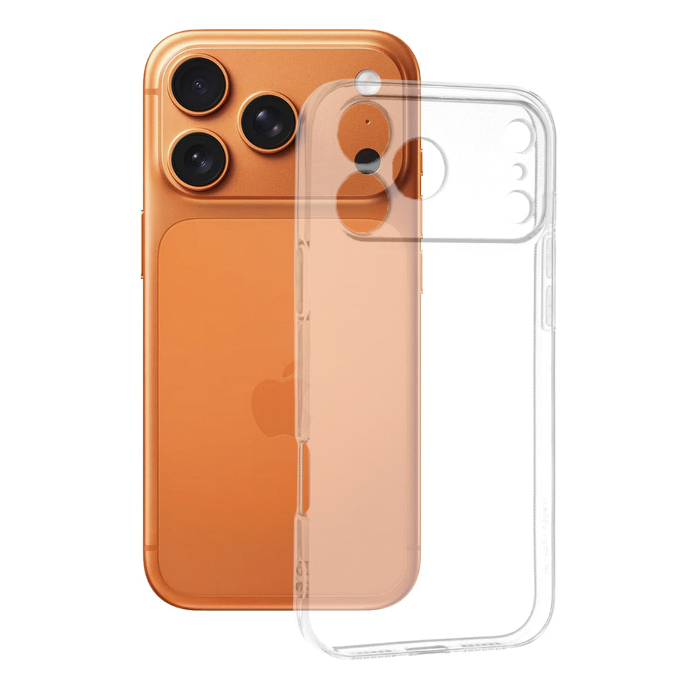 Husa de protectie Techsuit Clear Silicone compatibil cu iPhone 17 Pro Max, Transparent