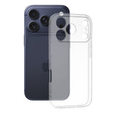Husa de protectie Techsuit Clear Silicone compatibil cu iPhone 17 Pro, Transparent