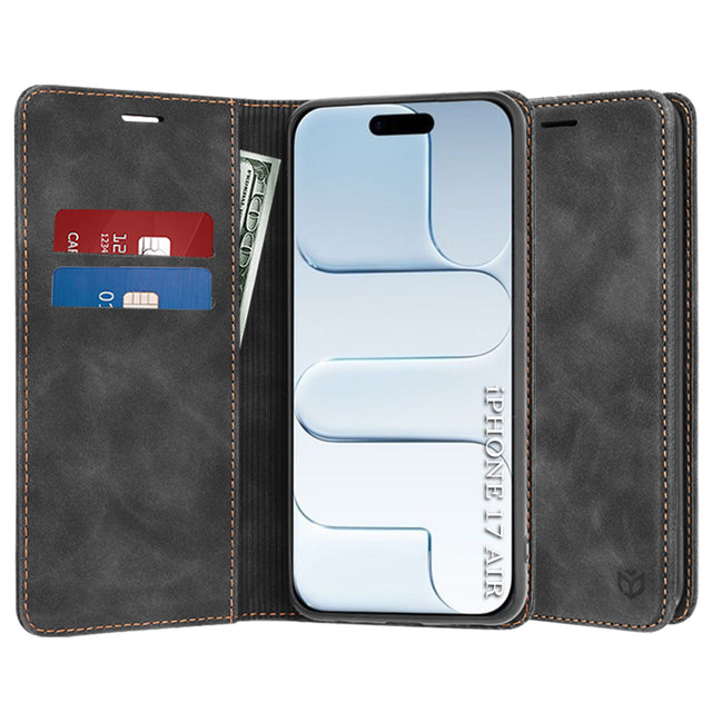 Husa de protectie Techsuit Confy compatibil cu iPhone 17 Air, Negru